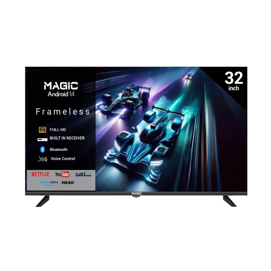 Magic Android 14 – 32 Inch TV Frameless