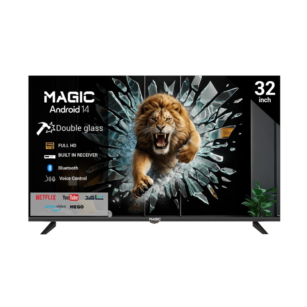 Magic Android 14 – 32 Inch TV Double Glass