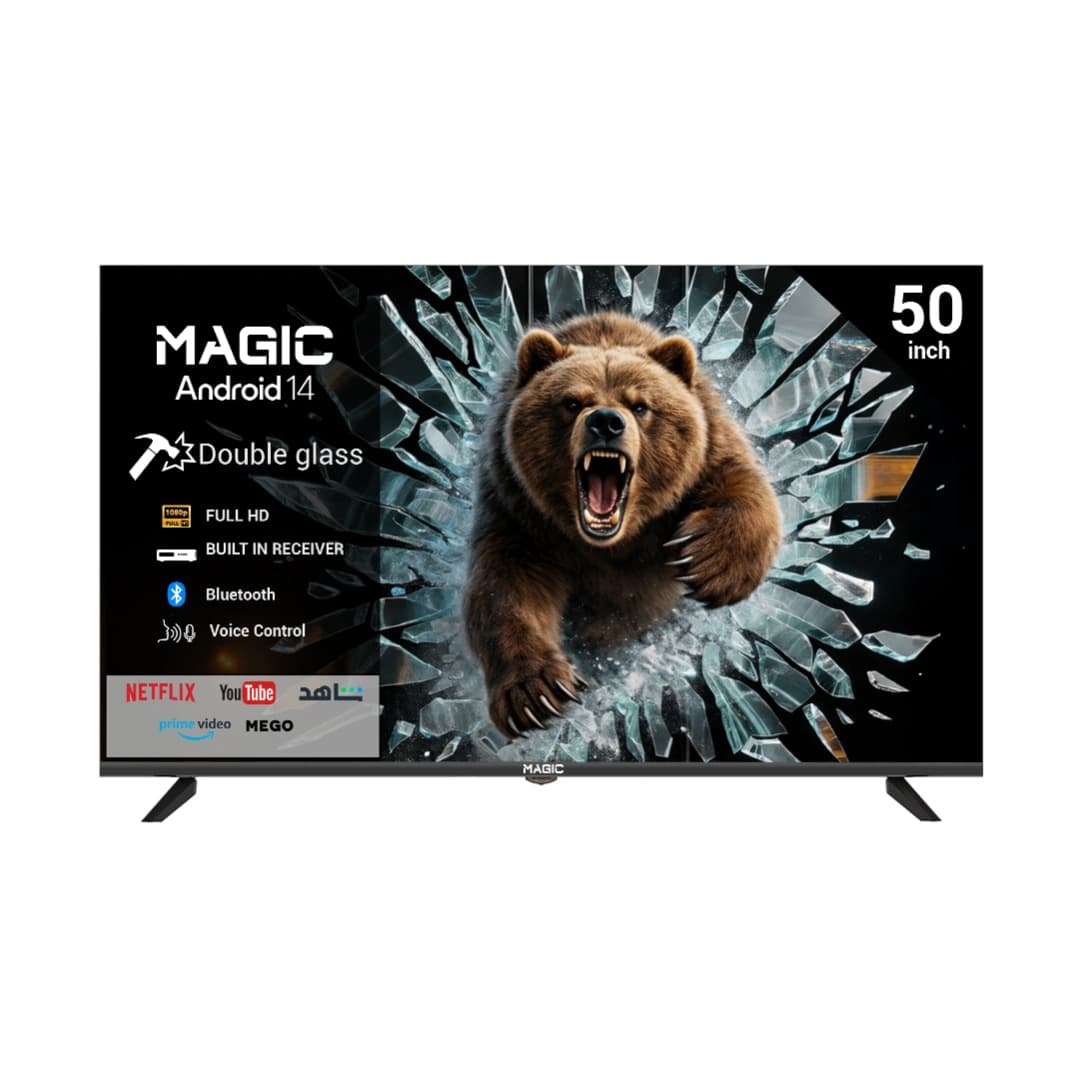 Magic Android 14 – 50 Inch TV Double Glass